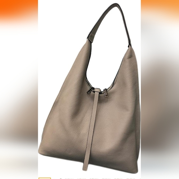 Slowline Handbags - NWT Shoulder Hobo Bag (Taupe) - Slowline